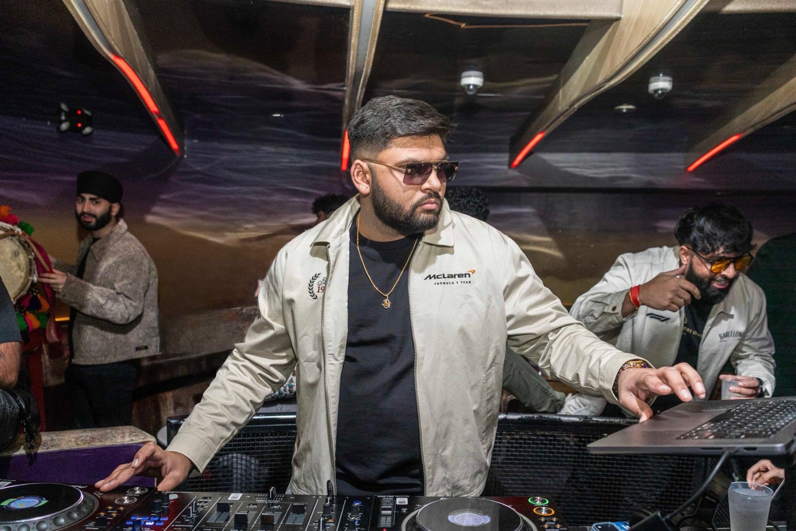 Ronak Patel — DJ Roni behind the decks